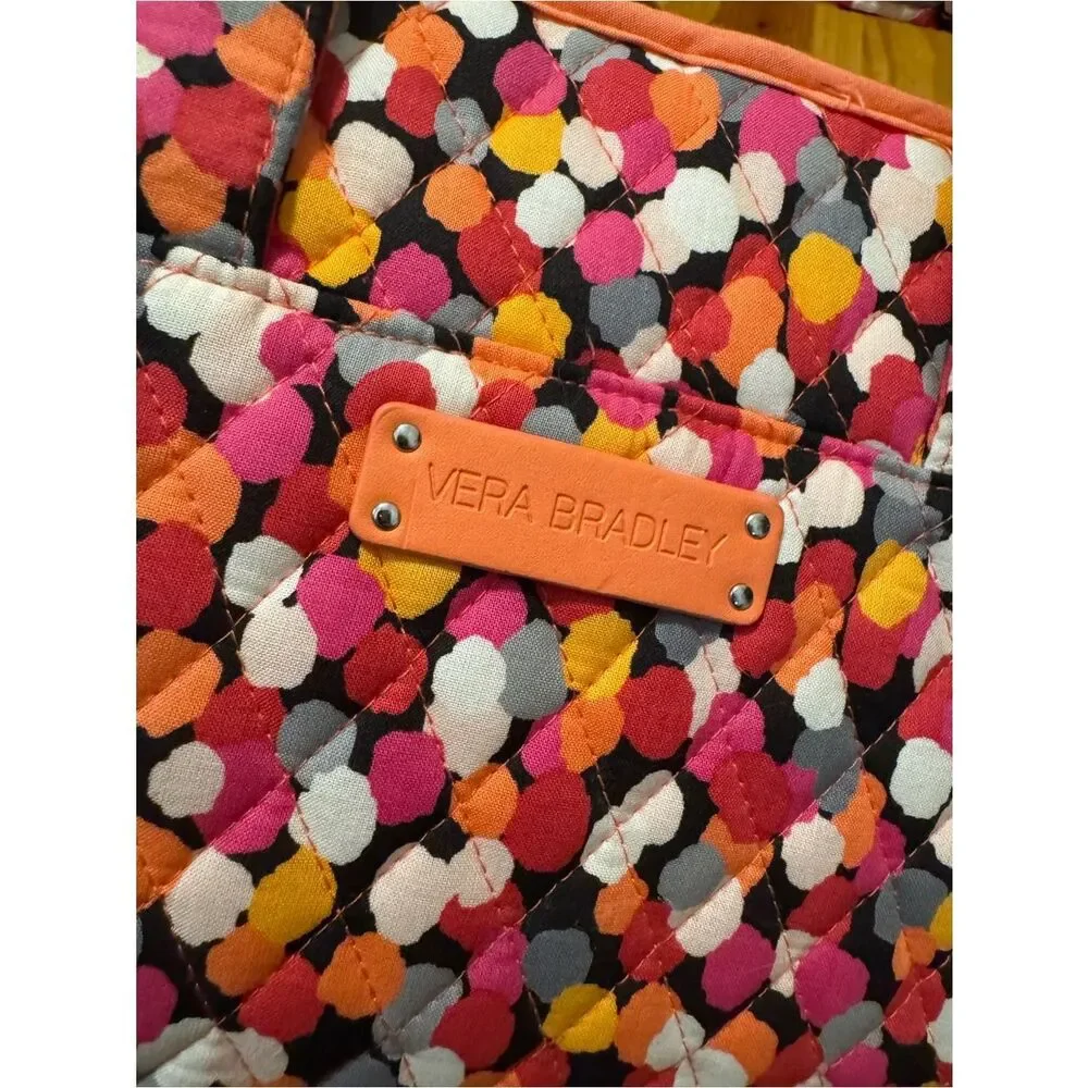 Vera Bradley Foldable Hanging Organizer Pixie Confetti Vacation Travel
